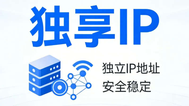 独享IP vs 共享IP区别在哪？看完就知道怎么选